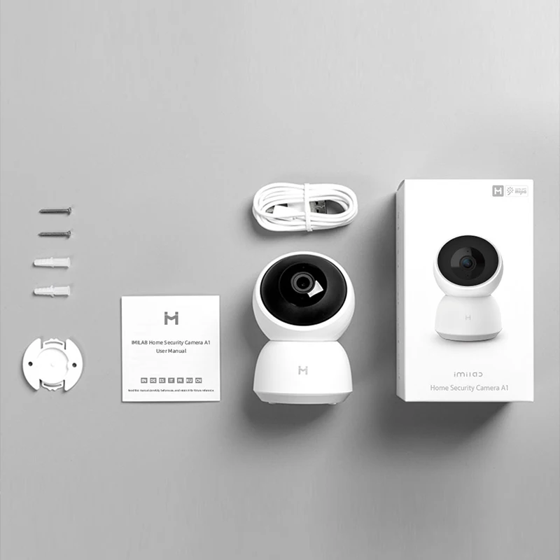 [Global Version] IMILAB A1 Smart IP Camera 3MP 1296P 2K 360° PTZ IR Night Vision Home Security Full Color Monitor | Электроника