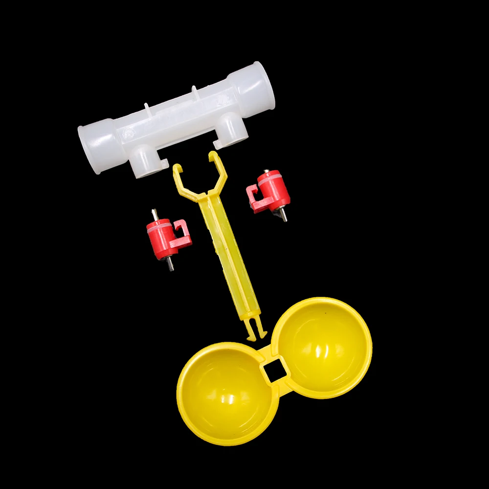 КАПЕЛЬНАЯ поилка 15 шт. клетка для птицеводства аксессуары цыплят птицефабрики |