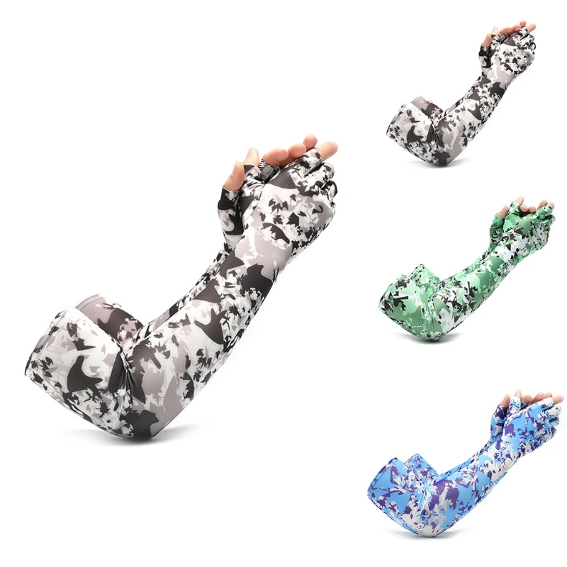 

Камуфляжные шелковые рукава и солнцезащитные рукава удлиняют Велосипедное и альпинистское оборудование K3NC