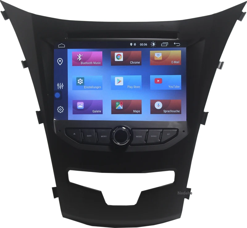 Восьмиядерный 4G+ 32G 2 DIN Автомобильный dvd-плеер для SsangYong Actyon/Korando с gps, Bluetooth, радио Wi-Fi подарок камера заднего вида