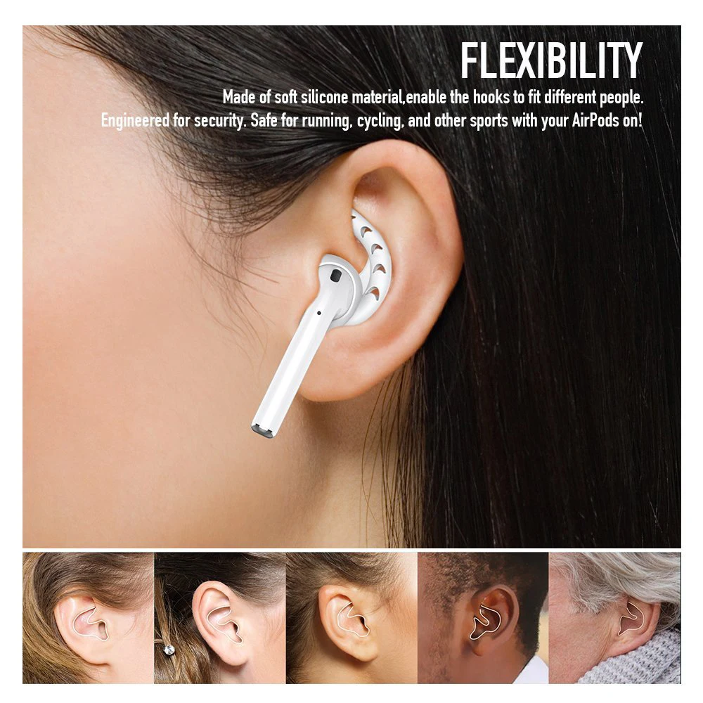 Чехол для AirPods Защитная силиконовая крышка чехол противоударный наушников Apple