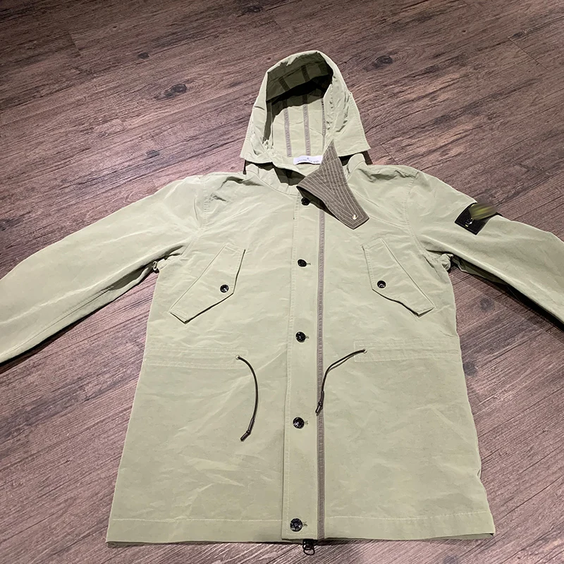 

2021 Autumn and winter new solid color hooded jacket casual loose long-sleeved zipper jacket jacket simple wild hooded jacket