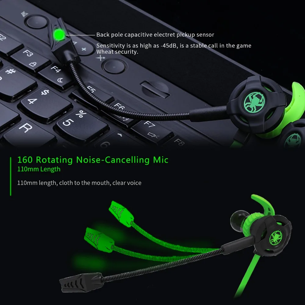 Игровая гарнитура plextone G30 для ПК геймерские компьютерные запонки большие