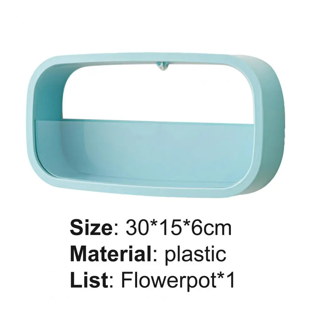 

Plant Pot Eco-friendly Wear Resistant Plastic Wall Hanging Flower Pot for Home