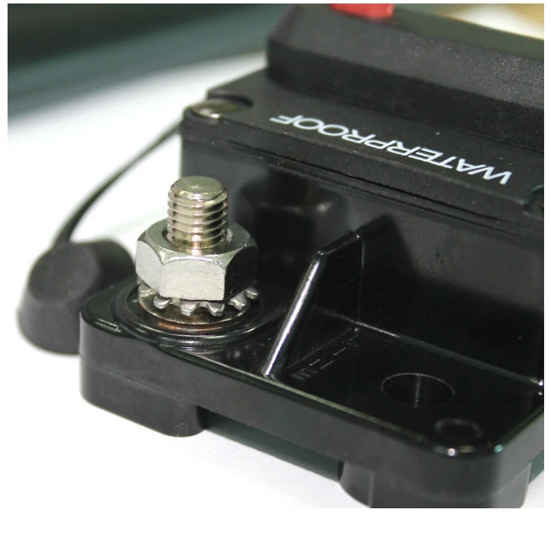 Автомобильный Автоматический выключатель 100A ручной сброс с выключателем