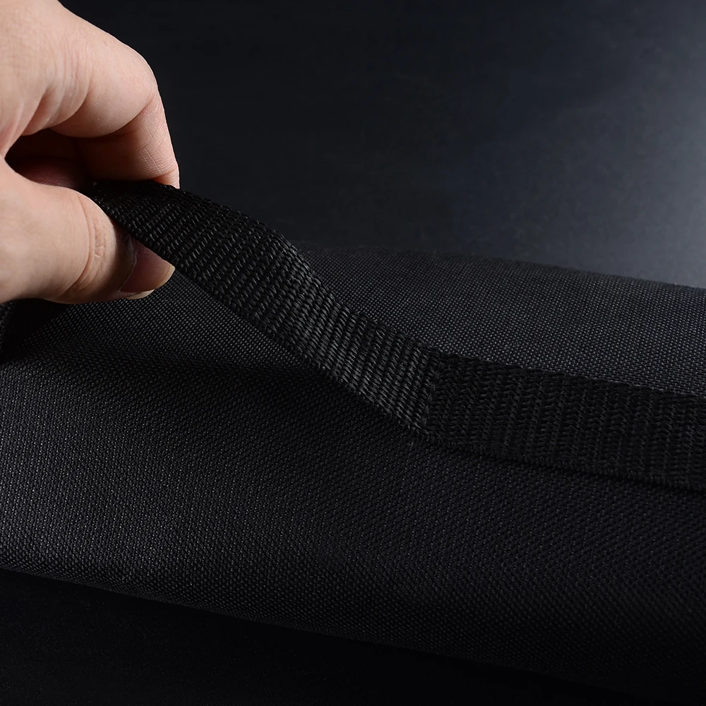 SOWOLL Oxford Canvas Kitchen Knife Roll Bag 12 Pocket Storage Tool Screws Metal Parts Fishing Travel Organizer Case Cover | Дом и сад
