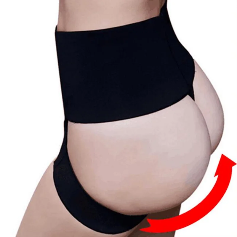 Womens High Waist Butt Lifter Tummy Support Shaper Belt  Butt Enhancer Panty Waist Trainer Body Shaper