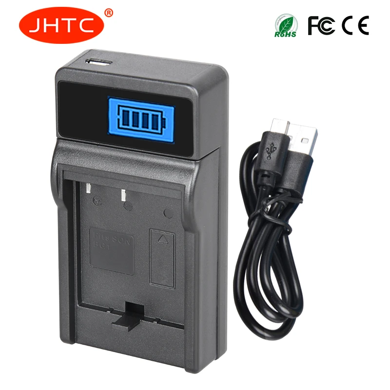 JHTC NP-BG1 NPBG1 BG1 ЖК-дисплей aвтомобильное зарядное устройство с одним USB Батарея Зарядное устройство для SONY DSC-H3 DSC-H7 DSC-H9 DSC-H10 DSC-H20 DSC-H50 DSC-H55 DSC-H70