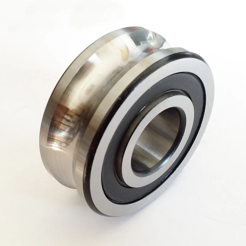 

1PCS LFR5206-25NPP LFR 5206-25 NPP Track rollers double row angular contact ball bearings Gothic arch raceway groove