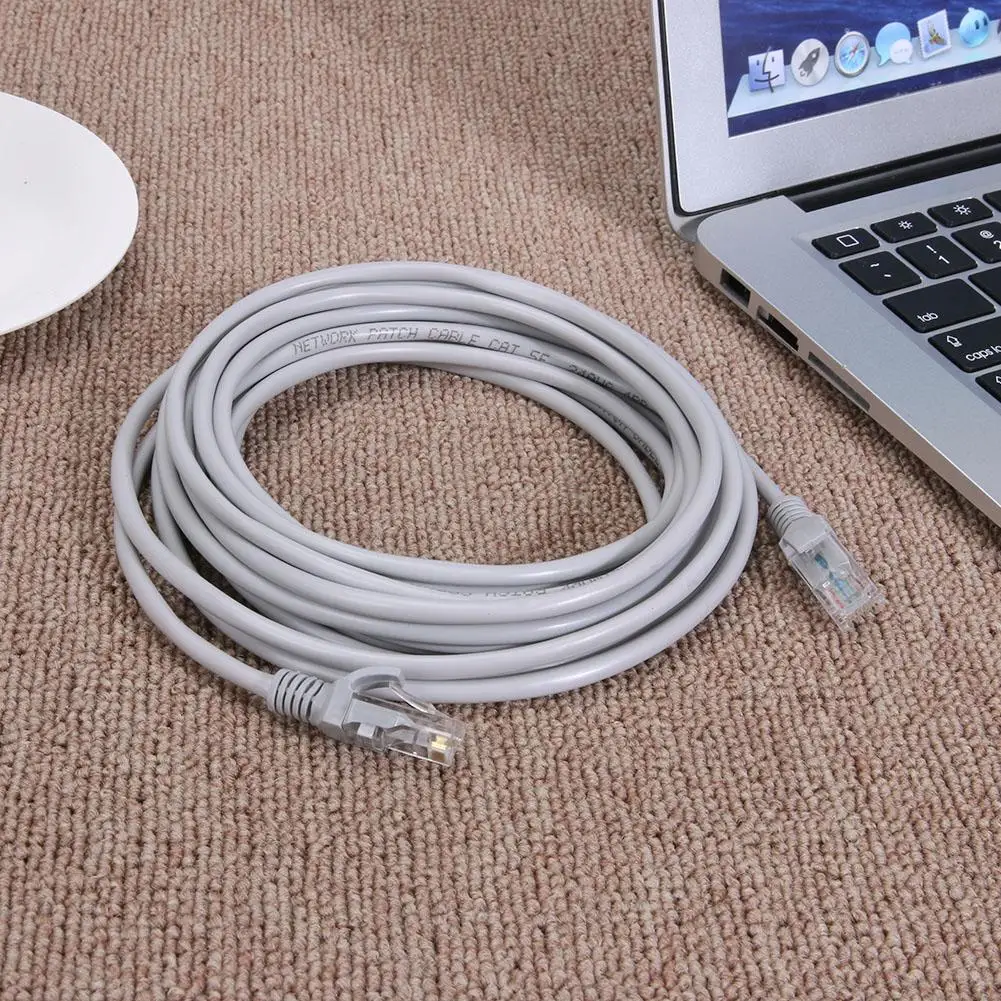 Ethernet кабель Cat8 Lan RJ45 сетевой Cat 5 маршрутизатор Интернет Соединительный шнур для