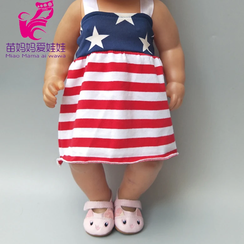 Подходит для кукольного платья с нижним бельем костюм 18-дюймовой кукольной