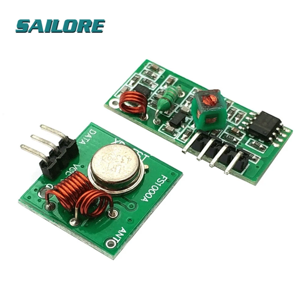 

1 партия = 5 пар (10 шт.) 433 МГц стандартный модуль для ARM/MCU WL diy 433 МГц Беспроводная Бесплатная доставка