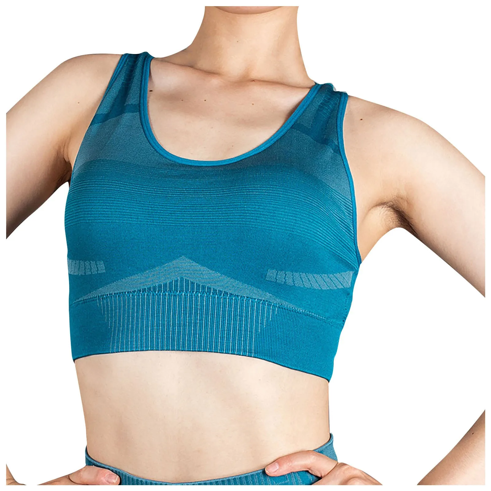 

Women's Fitness Beauty Back Bra Yoga Vest Shock-proof Running Gathers Stereotypes High-intensity Fitness Yoga Undershirt