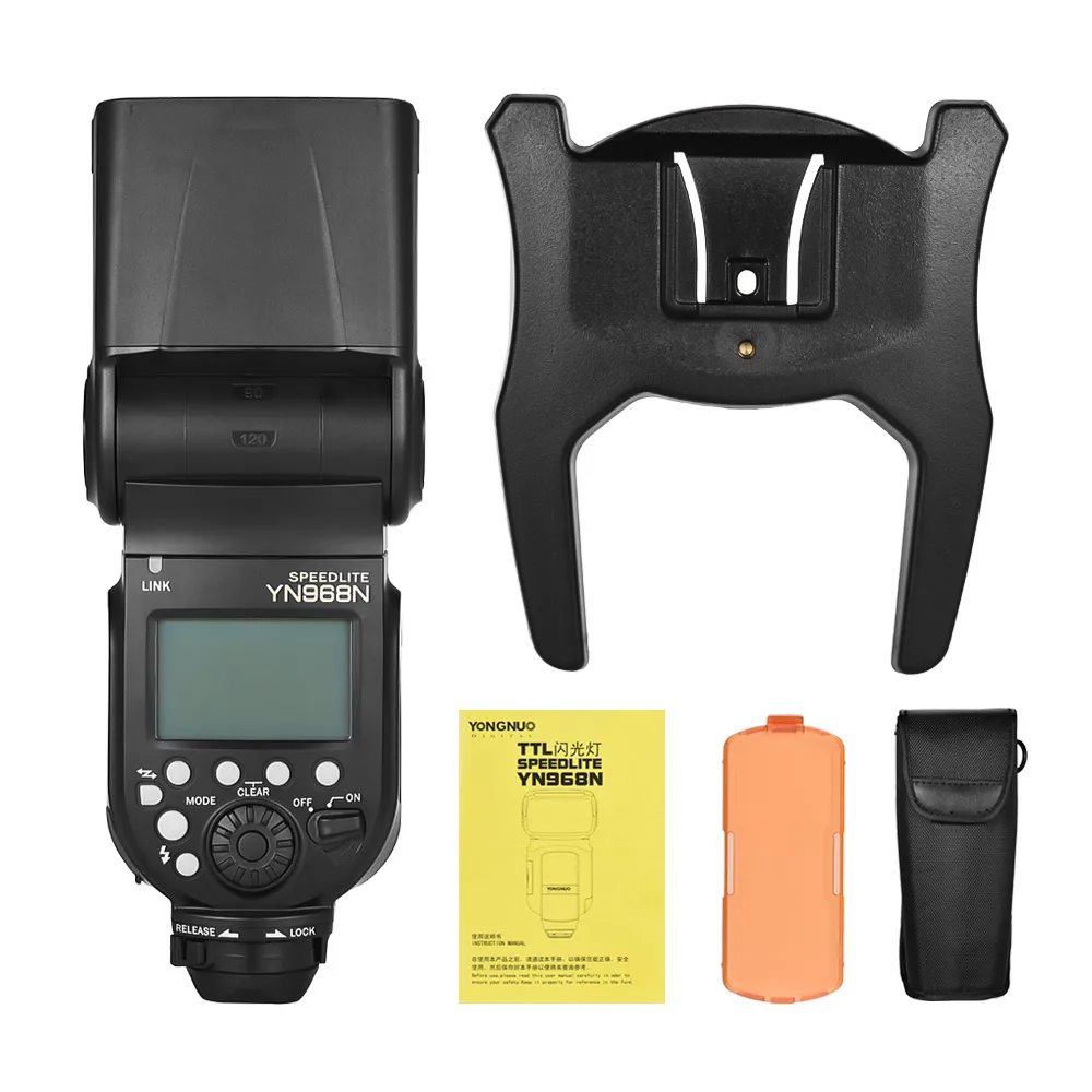 YONGNUO YN968N Беспроводная вспышка Speedlite YN968 N ttl оснащен светодиодный светильник для