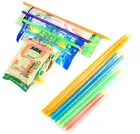 8 шт.компл. зажимы для мешков для хранения, 4 размера, зажимы для кухонных продуктов для сохранения свежести, зажимы для мешков для хранения бытовых закусок, зажимы для герметизирующих пакетов