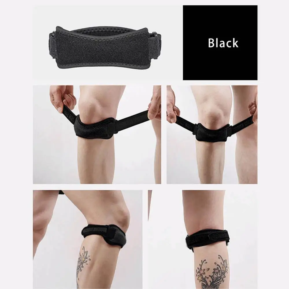 1 шт. регулируемый бандаж на колени Колено Надколенник поддержка для сухожилий