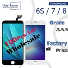 100 шт. для iPhone 6S 7 8 ЖК-дисплей кодирующий преобразователь сенсорного экрана в сборе класс AAA + + для iPhone 7 Pantalla Tianma экранный дисплей