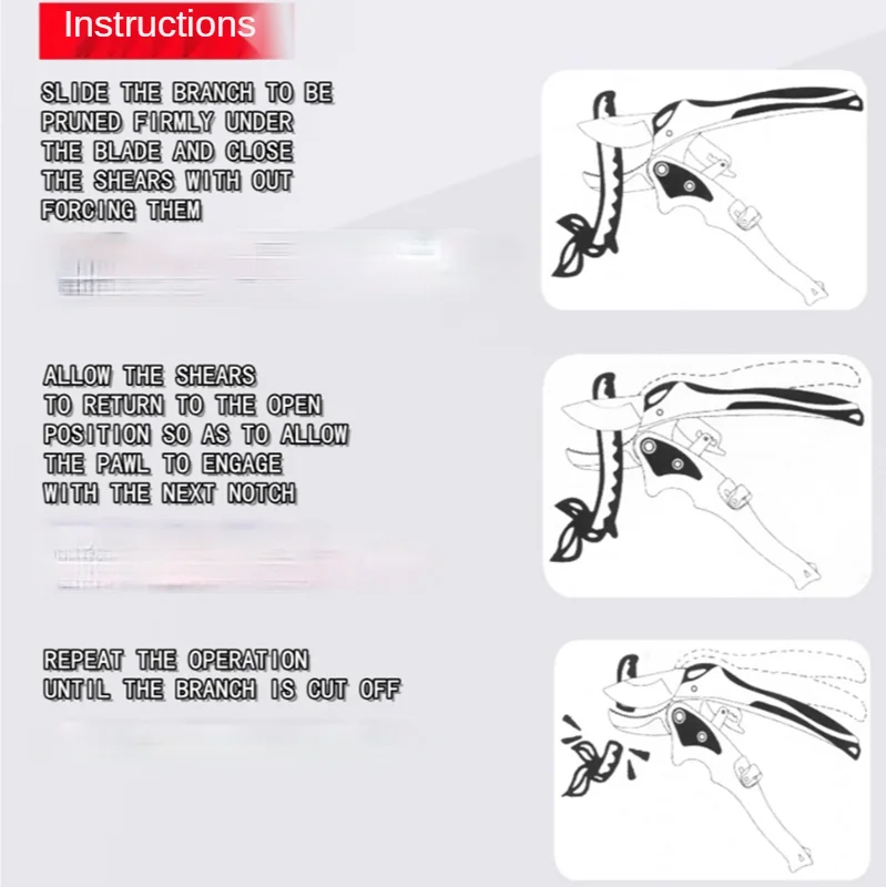 

Hardware Tools Garden Pruning GRAFITING Shears Metals Fruit Pruner Gardening Branch Thick Branches Labor-saving Bonsai