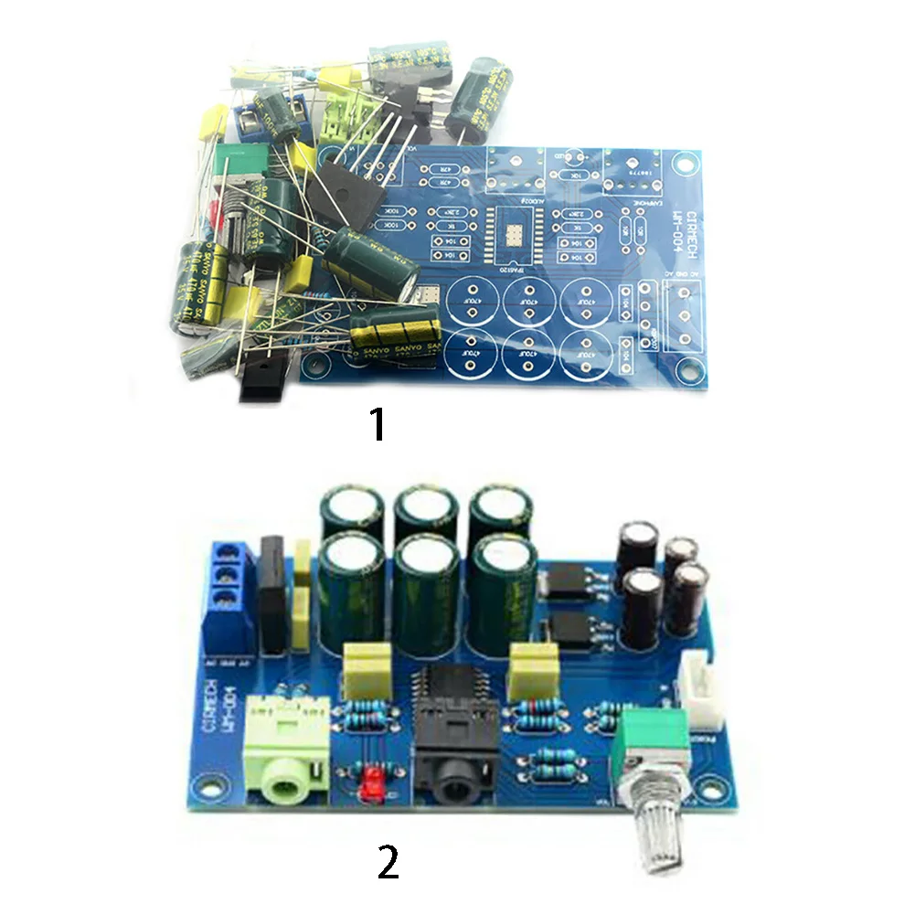 Нулевой шум HIFI Готовые наушники усилитель плата аксессуары защита TPA6120A2 Замена