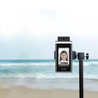 Multi language ip camera thermal face recognition module time attendance door lock terminal