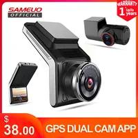 Hidden car dvr wifi dash cam 4K GPS Dashcam UHD2160P Reverse camera Video recorder auto car camera 24H Parking Monitoring sameuo