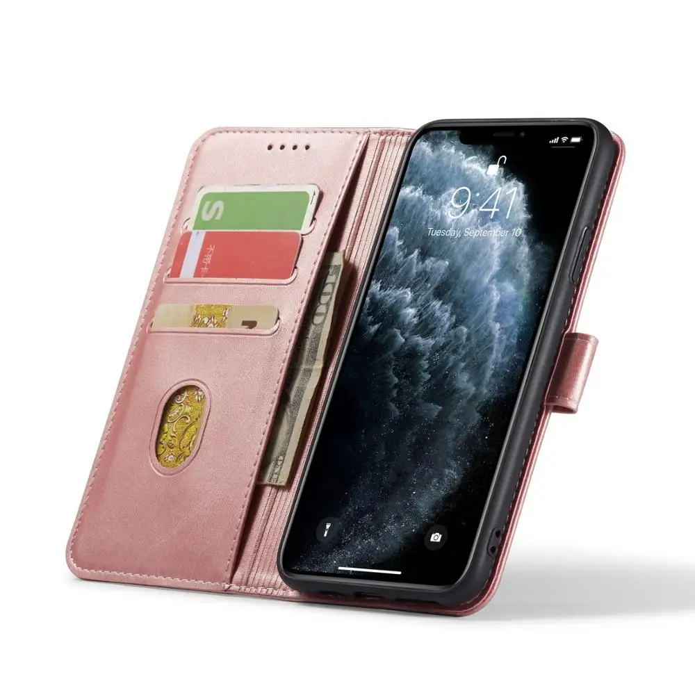 Чехол для мобильного телефона из ТПУ iPhone 11 pro откидной защелкивающийся Магнитный