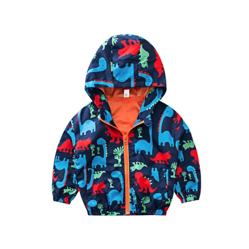 navy CROAL CHERIE/детская одежда, куртка модная камуфляжная куртка для мальчиков, верхняя одежда, пальто весенне-Осенняя детская одежда для мальчиков ростом от 90 до 130 см - Цвет: navy