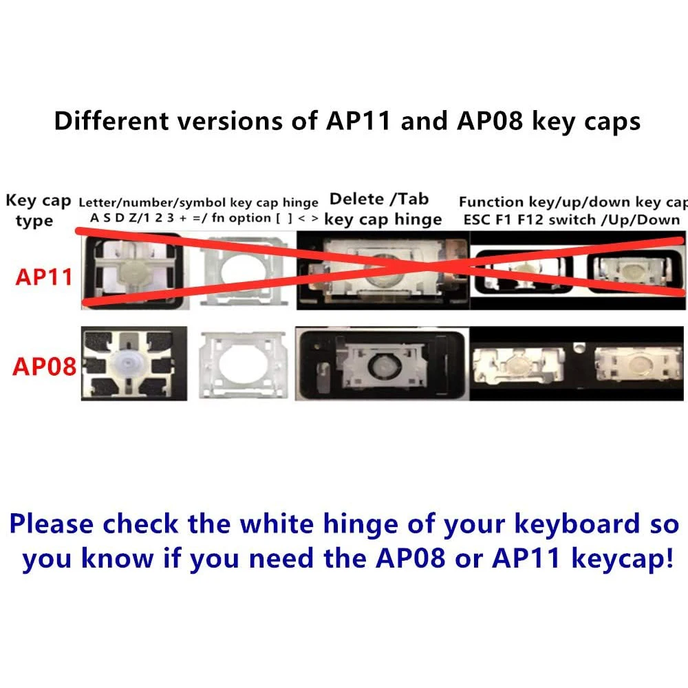 Сменная крышка и петля AP11 типа R для клавиатуры MacBook Pro A1425 A1502 A1398 Air A1369/A1466 A1370/A1465 |