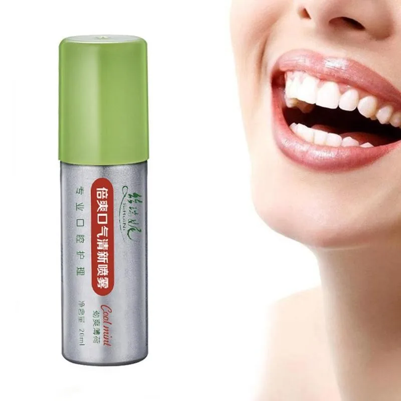 

20ml Mint Breath Freshener Oral Spray Deodorant Care Mint Bad Odor Halitosis Treatment Clean Mouth Breath freshener