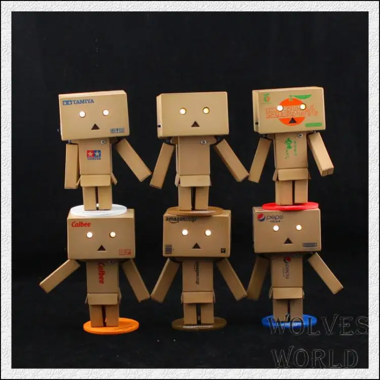 Набор для гаража четырехлистная сестра бумажная коробка люди Danboard мини маленькое предприятие картонная фигура квалифицированный Гараж Комплект