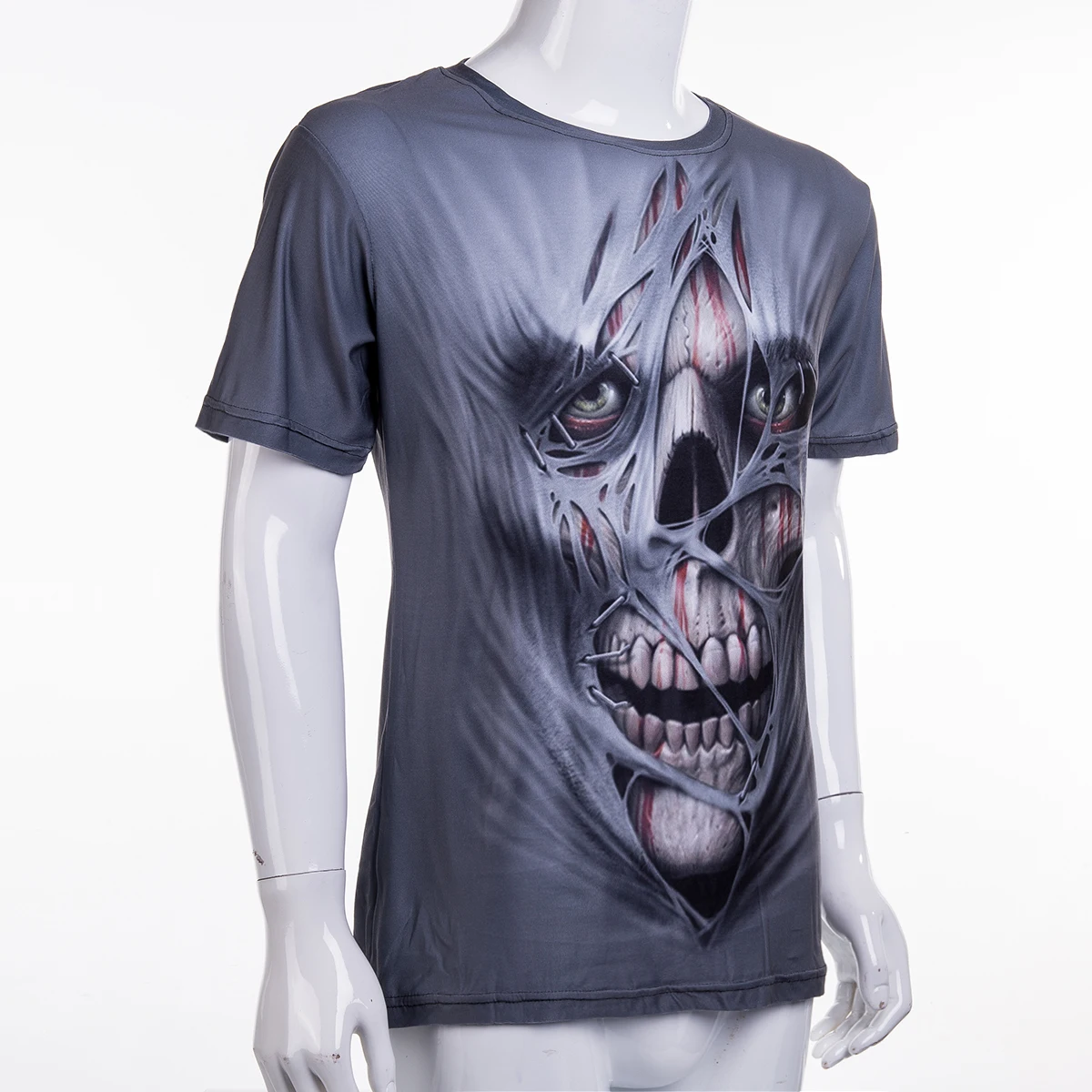 Мужские топы с круглым вырезом для бодибилдинга приталенная одежда спортзала