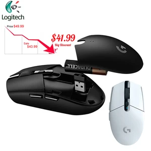 Беспроводная игровая мышь Logitech G304 для киберспорта, с USB-приемником, 12000 точекдюйм, для настольного ноутбука, ПК, оригинальная портативная игровая мышь G102