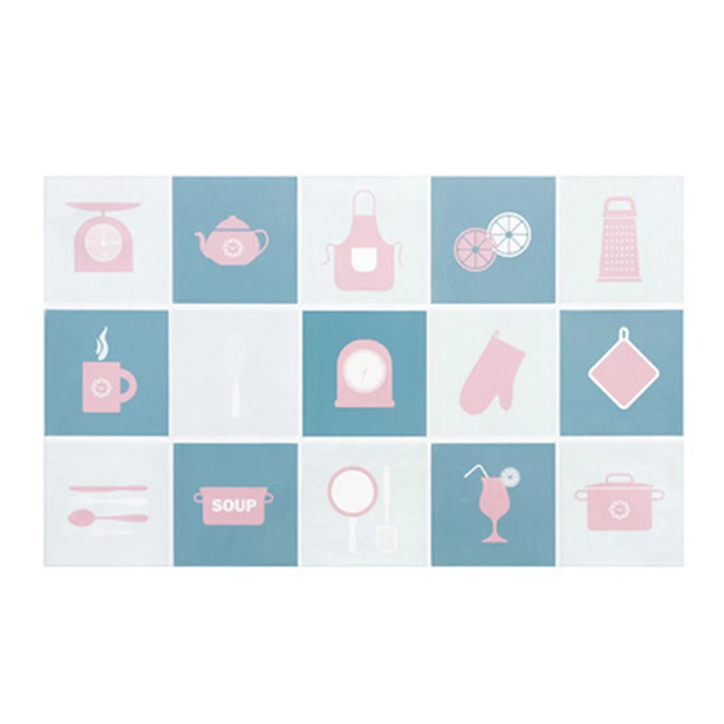 

Kitchenware kitchen oil-proof stickers self-adhesive high temperature and oil-proof stickers household stove tile wall stickers