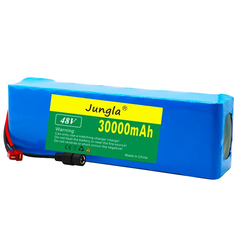 

new 48V 30Ah 1000watt 13S3P 18650 Battery Pack 54.6v E-bike Electric bicycle battery Scooter with 25A discharge BMS