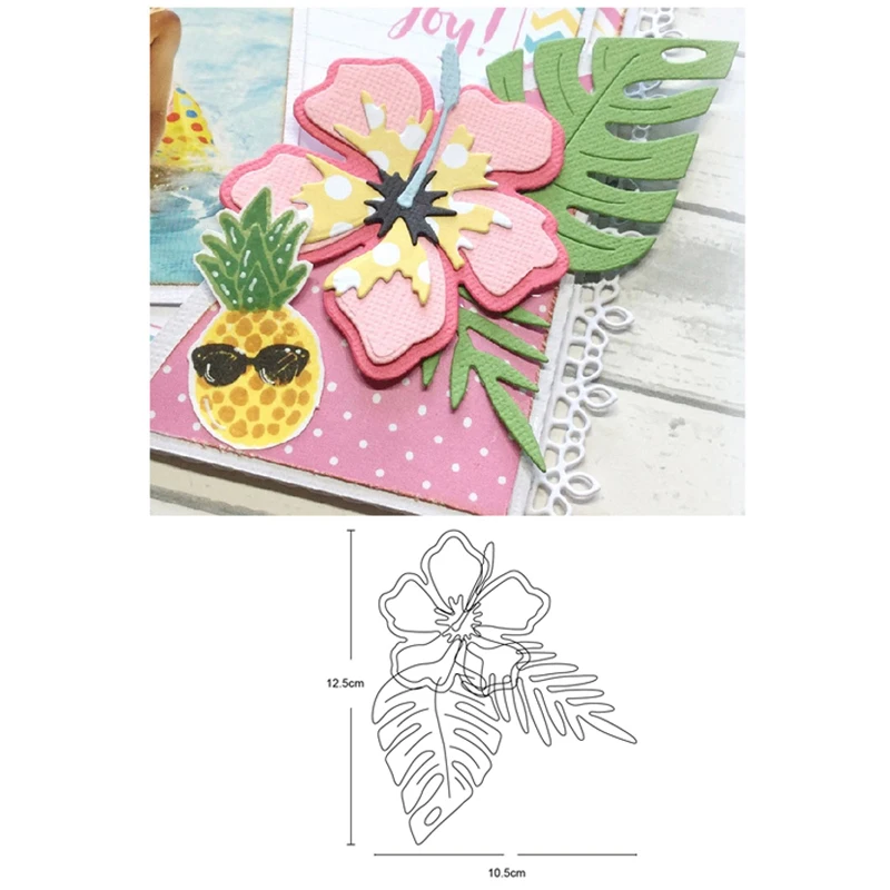 Металлические режущие штампы цветок лист кружева полоса граница бабочка