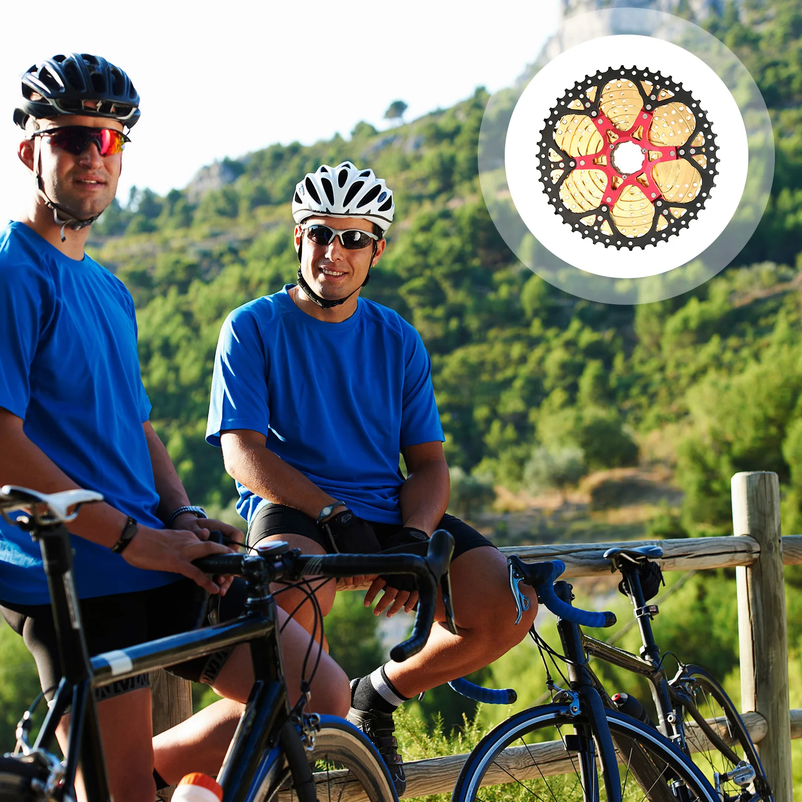 

BOLANY Road Bike Freewheel 11-50T Velocidade Bicycle Flywheel 8/9/10/11 / 12S Speed Cassette Sprocket Bicycle Accessories