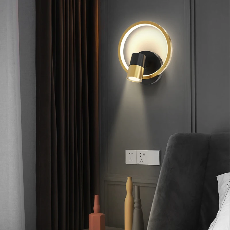 

Modern LED Ceiling Lights For living room bedroom Gold LED Ceiling lamp for Corridor entrance Aisle