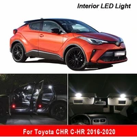 10pcs canbus for toyota chr c hr 2016 2020 vehicle led bulb indoor interior dome map reading trunk light car accessories