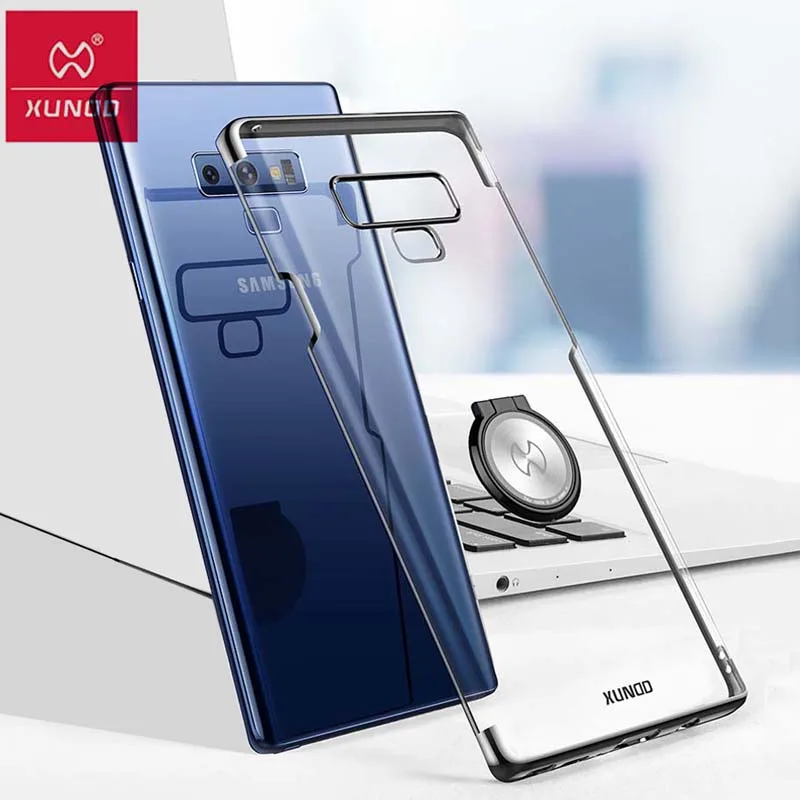 Чехол Xundd для Samsung S10 Plus роскошная Прозрачная Жесткая задняя крышка из
