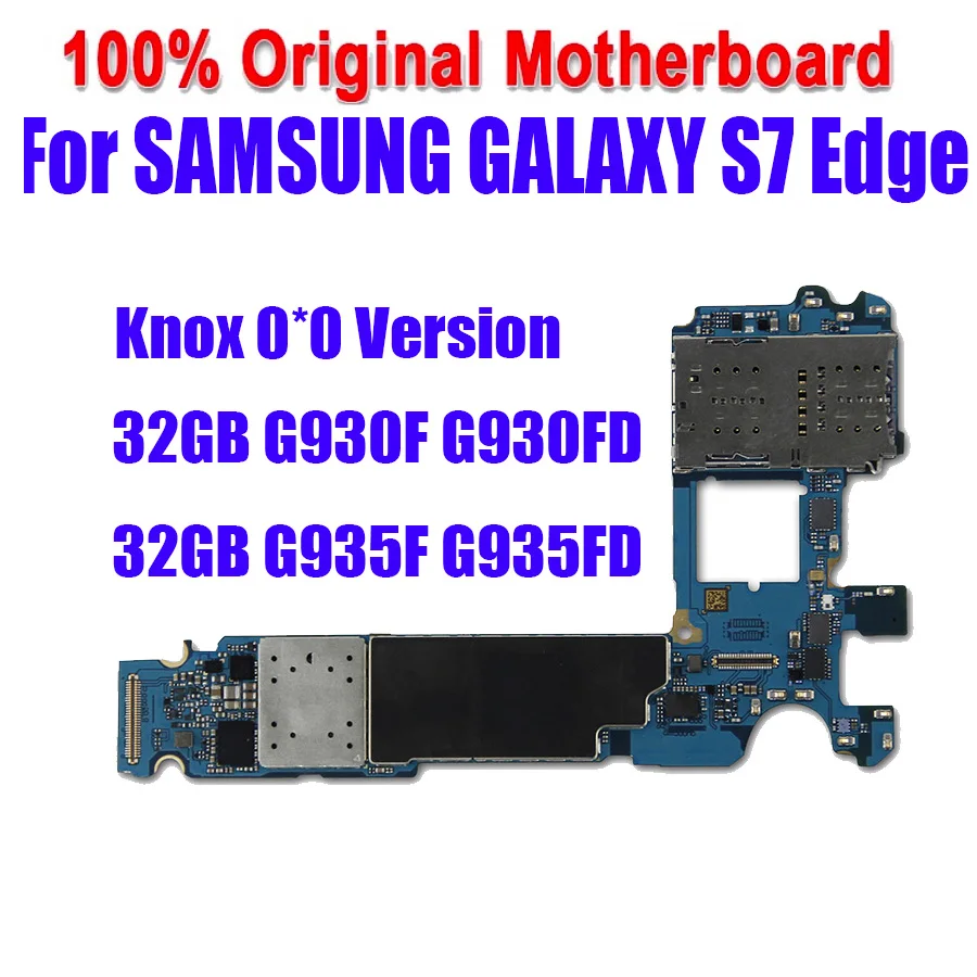 Материнская плата для Samsung Galaxy S7 Edge G935F G935FD G930F G930FD с одной Sim картой
