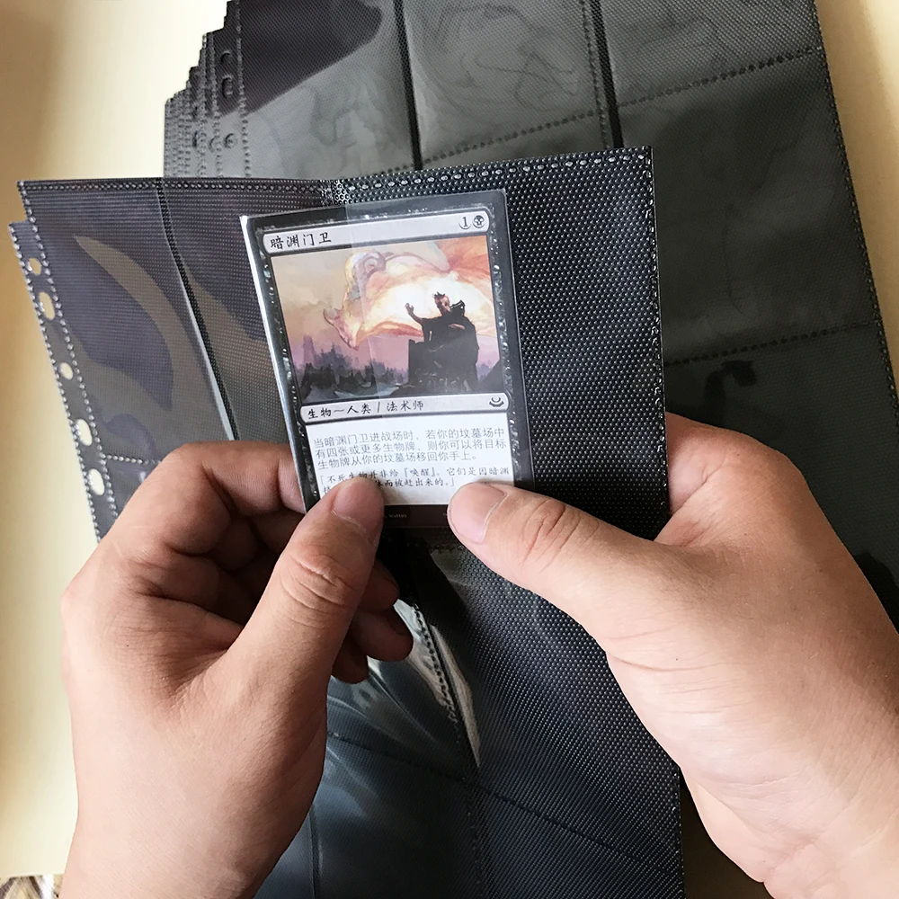30 страниц/Lot 18/9 карманы Настольная игра карты страницу торговой Чехол для карт