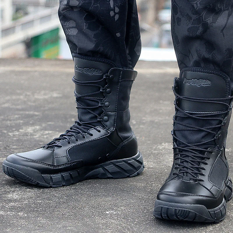 Модные мужские армейские ботинки походная спортивная обувь уличные до щиколотки