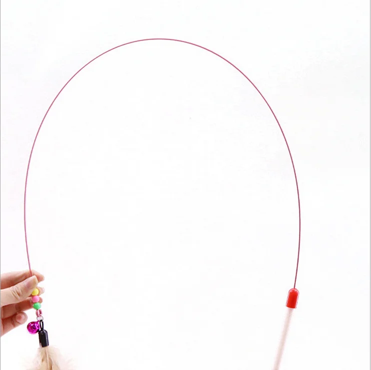 100 см Длина высокое качество кошка игрушка с колокольчиком недавно дизайн