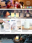 Bluetooth-колонка с сенсорным управлением, беспроводной динамик, портативный проигрыватель, цветной светодиодный ночник, прикроватная настольная лампа для лучшего сна