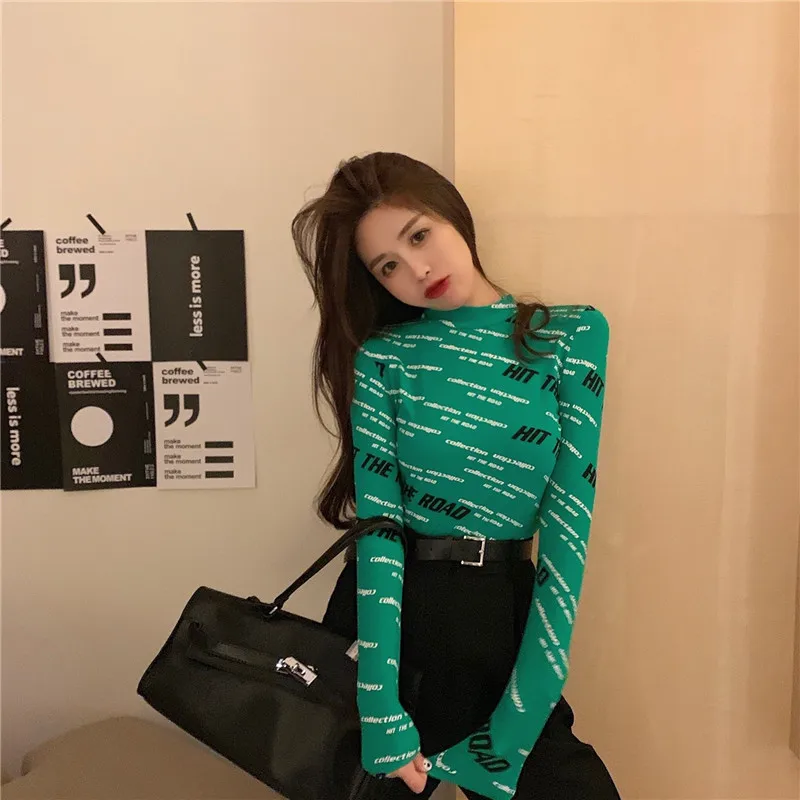 GRUIICEEN 2019 осенне весенние полусапожки с высоким плотно облегающим шею воротником