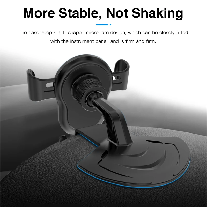 

Yesido Gravity Car Holder For iPhone Samsung Cell Mobile Phone Holder 360 Degree GPS Dashboard Mount Clip Car Phone Holder Stand