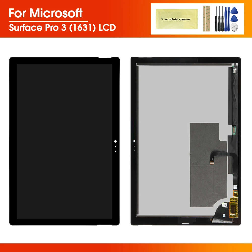 Оригинальный ЖК дисплей для Microsoft Surface Pro 3 сенсорный экран дигитайзер (1631) TOM12H20 V1.1