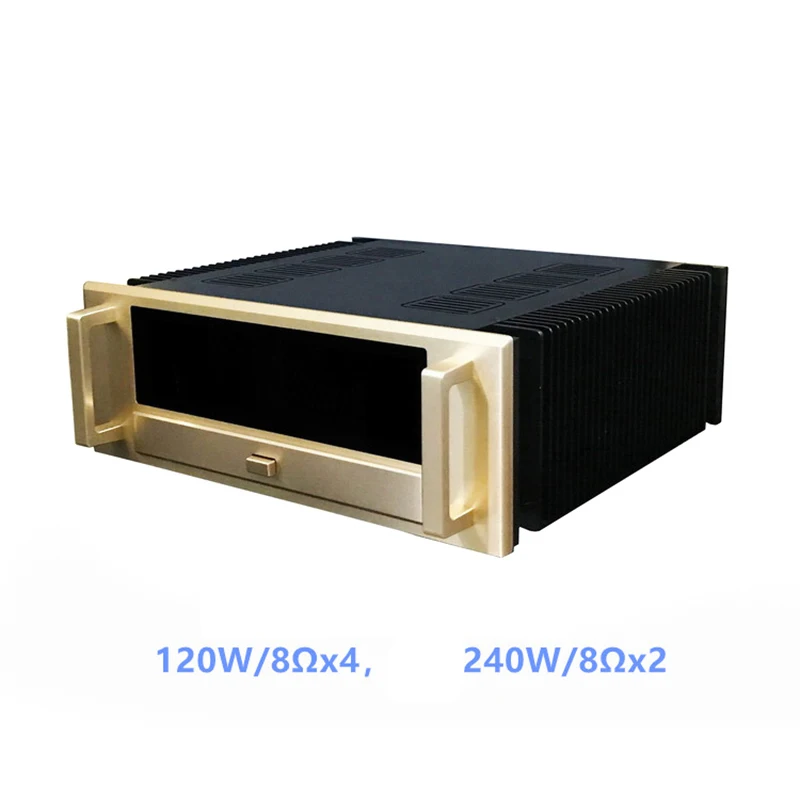 

250W 250VA *2 HI END HIFI Class A Power Amplifier low Noise Hign THD Best sound Amplifier 12pcs MJL4281A MJL4302A Accuphase-A75