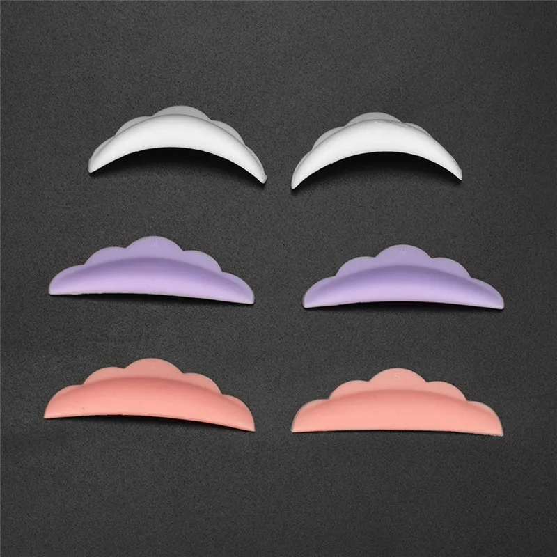 6 шт. подтяжка для ресниц силиконовые подушечки набор наращивания подтяжки