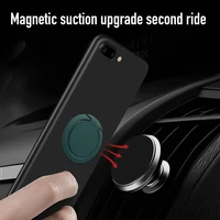 extremely thin luxury mobile phone socket holder universal telephone car bracket stand accessories finger ring for iphone xs 8